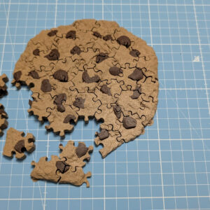 Chocolate Chip Cookie 3D Jigsaw Puzzle - Image 3