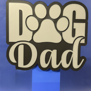 Dog Dad Large Sign - Image 1