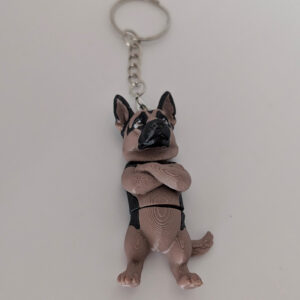 German Shepherd Keychain - Image 1
