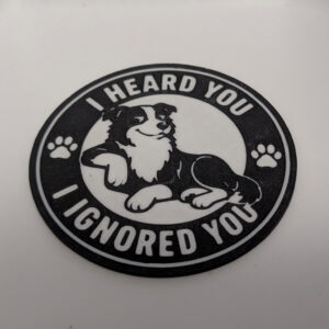 Lazy Dog Coaster - Image 1