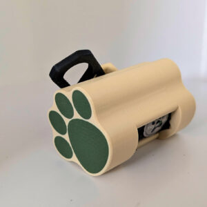 Poo Bag Dispenser - Paw Version - Image 1
