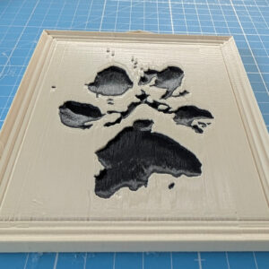 Your Pets Pawprint Framed - Image 1
